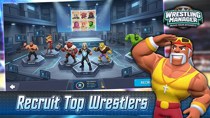 Recruit Top Wrestlers